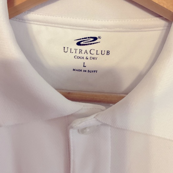 Tampa Bay Tornados White Polo Shirt with embroidered logo size L - Picture 3 of 8